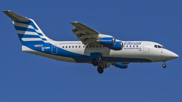 Греческие авиалинии Ellinair