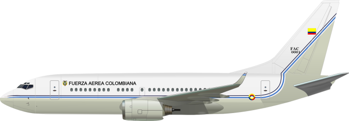 Самолет вид сбоку PNG