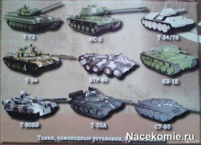Название русских танков