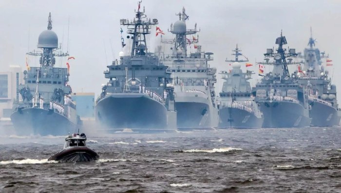 Военно-морской парад 2023 в Санкт-Петербурге