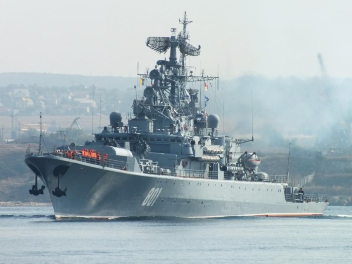 Военные корабли ВМФ РФ