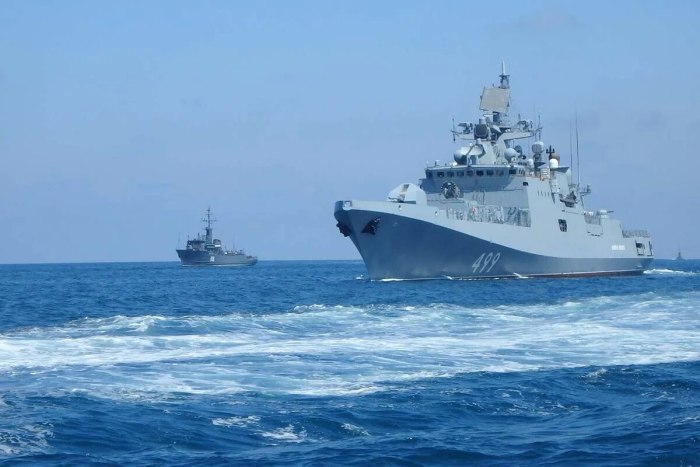 Российско китайские морские учения