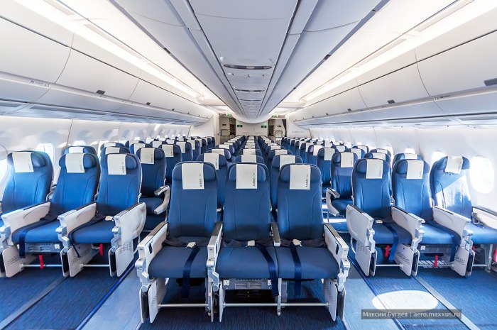 Airbus a350 салон