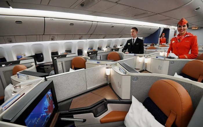 Boeing 777-300er Аэрофлот салон