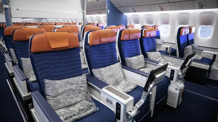 Боинг 777 Аэрофлот салон