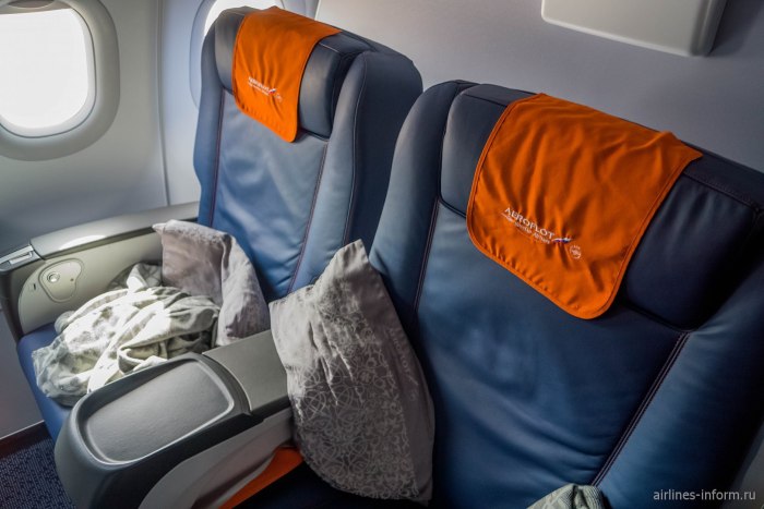 Самолёт Аэробус а320 салон