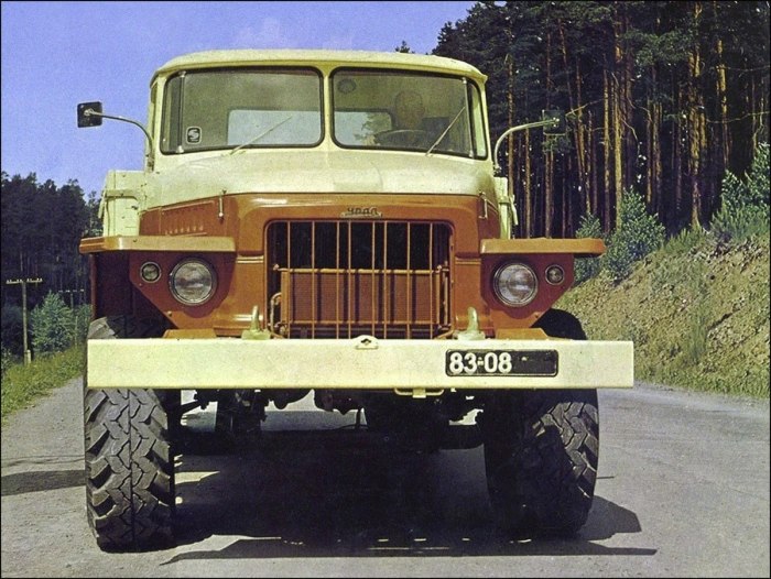 Урал 377 тягач