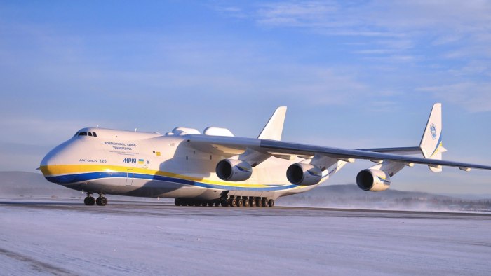 АН-225 Мрия уничтожен