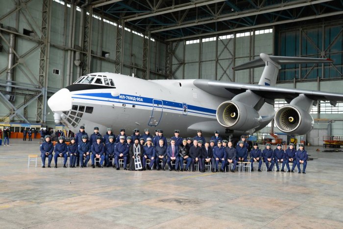 Военно-транспортный самолёт ил-76мд