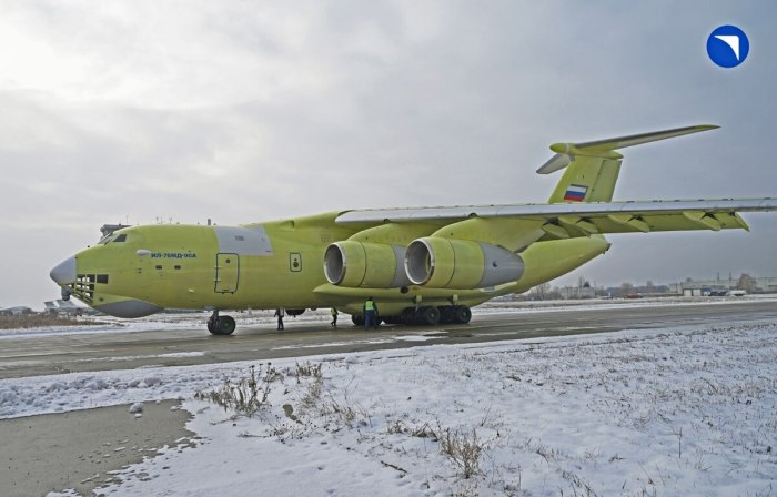 Самолёт ил-76мд-90а