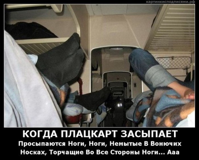 Плацкарт приколы