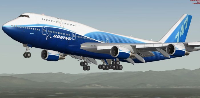 Боинг 747 400