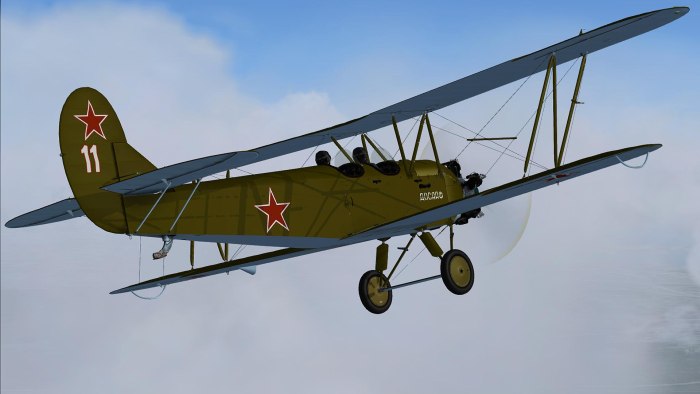 Самолет Поликарпова по 2