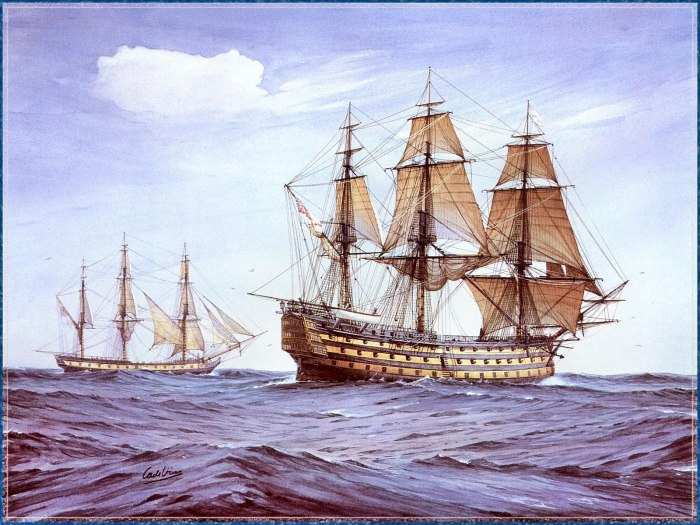 Линейный корабль «Виктори». Ушакова