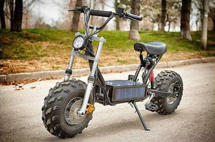 Электросамокат Scooter цепной привод