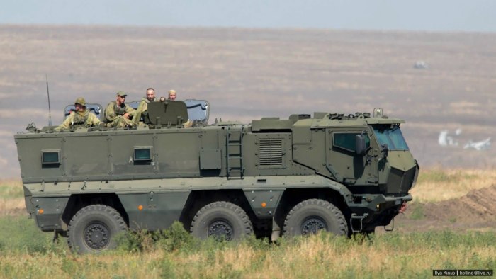 КАМАЗ броневик Тайфун