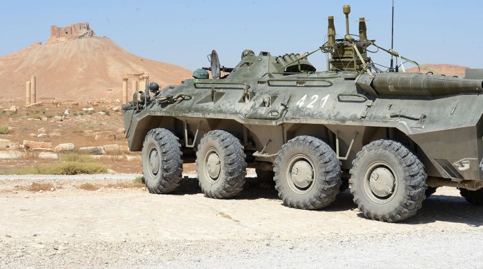 БТР-82а в Сирии