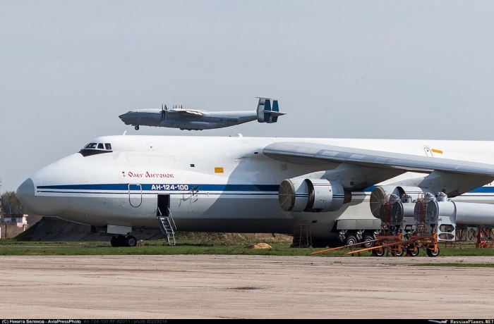 Самолет АН 124 100 Руслан