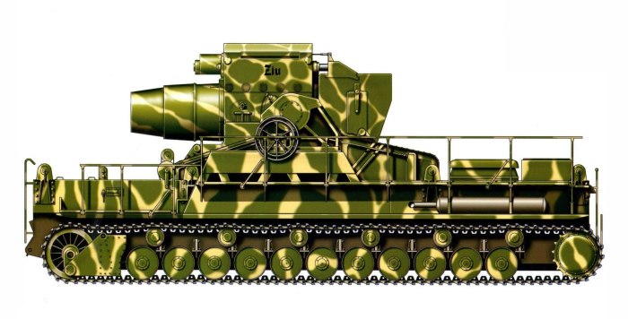Самоходная мортира (Карл) 600 мм