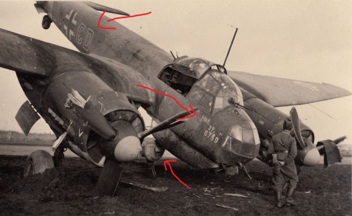 Самолёт Люфтваффе Юнкерс-88