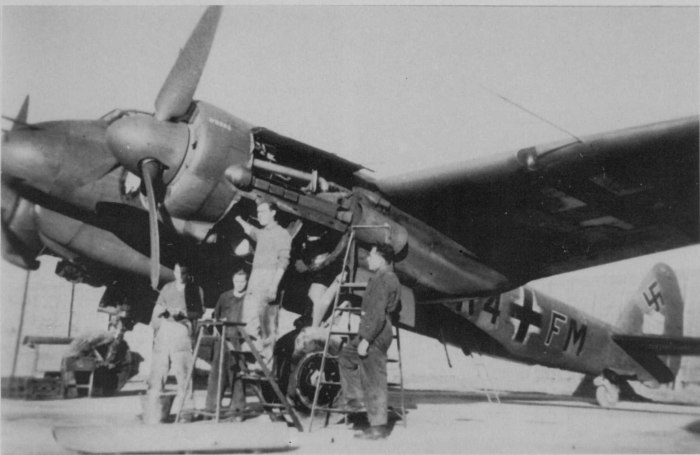 Самолет Юнкерс ю88