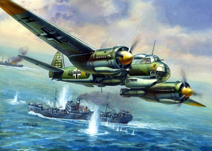 Юнкерс 88 бомбардировщик