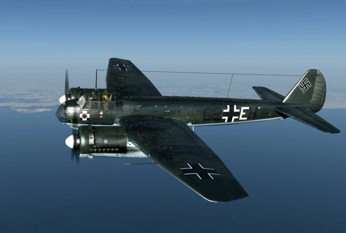 Самолёт Люфтваффе Юнкерс-88