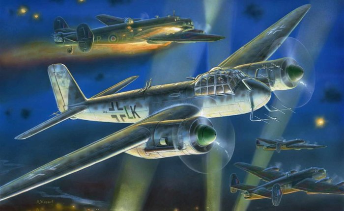 Тяжелый ночной истребитель Юнкерс ju-88 g6