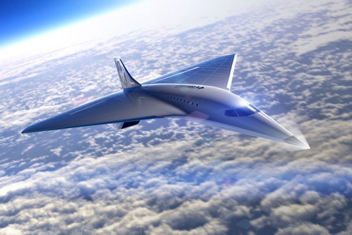 Virgin Galactic сверхзвуковой самолет