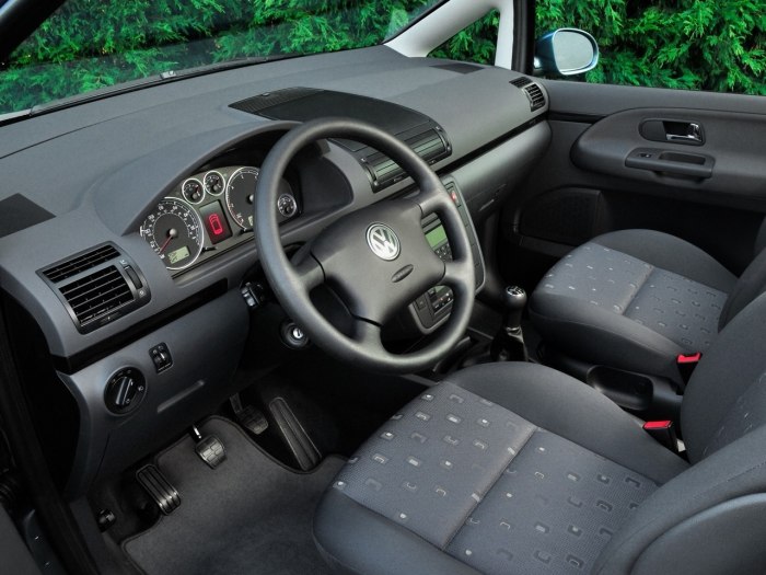 Volkswagen Sharan 1 поколение салон
