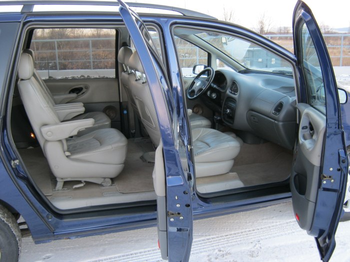 Volkswagen Sharan 1996 салон