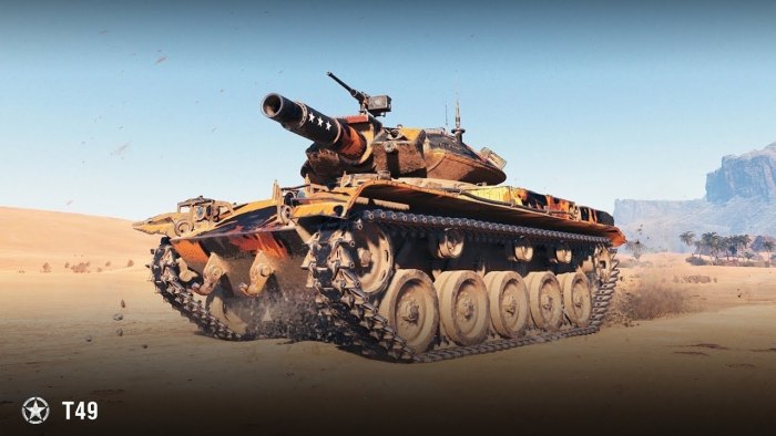 Т49 World of Tanks