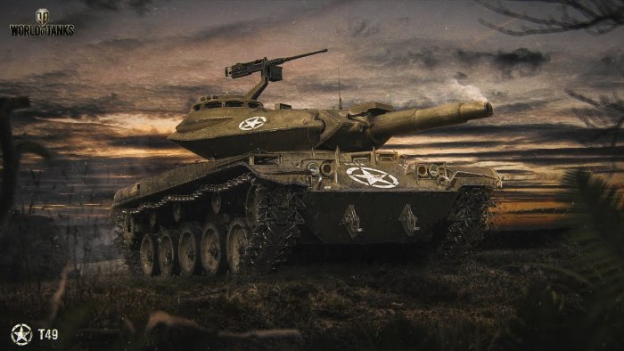 Танк т49 в World of Tanks