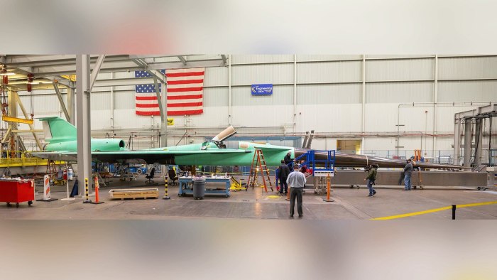 X-59 самолет сверхзвуковой
