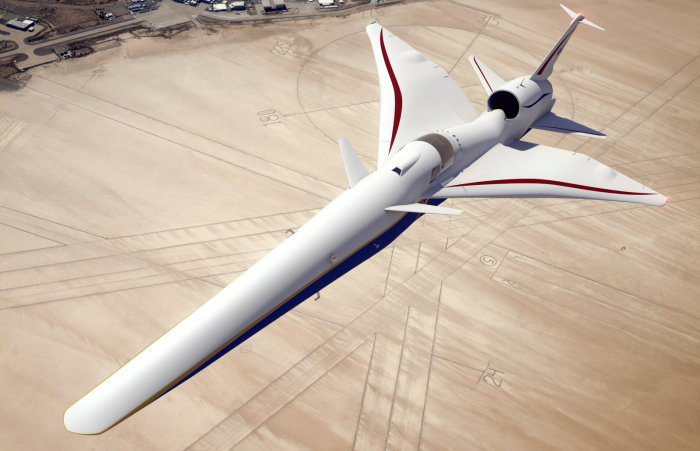 X-59 самолет сверхзвуковой