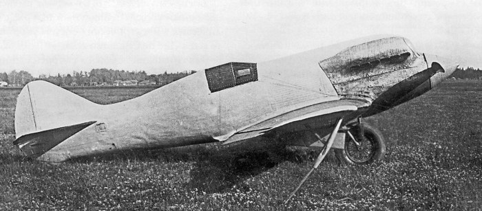 Самолет сталь-6 Бартини