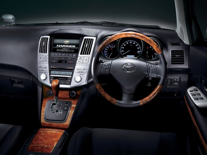 Toyota Harrier 2003 салон