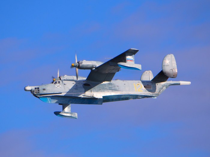 Противолодочный самолет бе-12