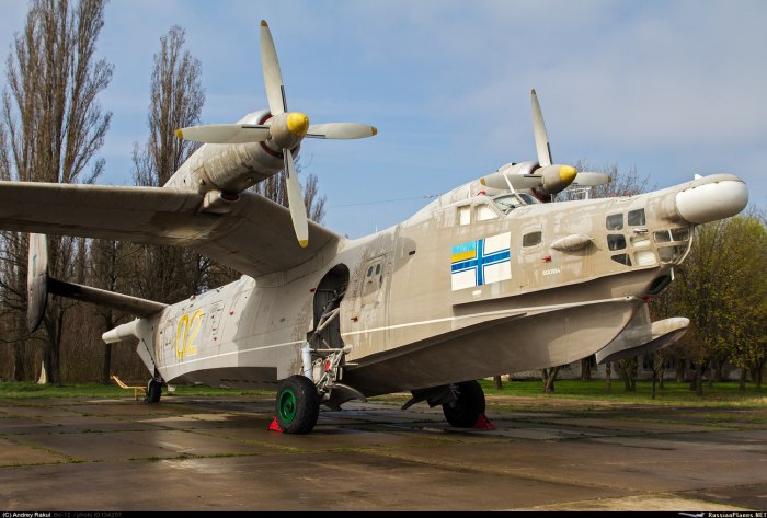 Бе-12 шасси