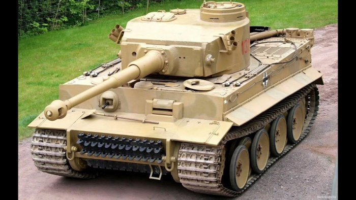 Немецкий танк т-6 тигр