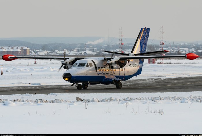 Чешский самолет л-410