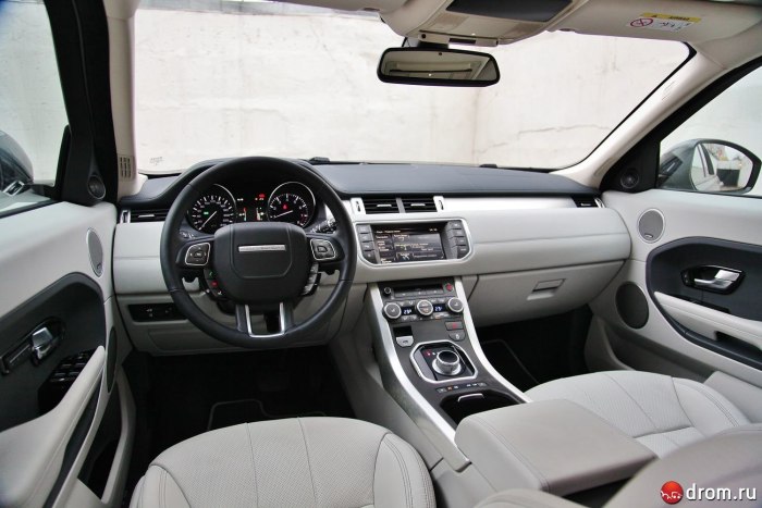 Range Rover Evoque 2014 салон