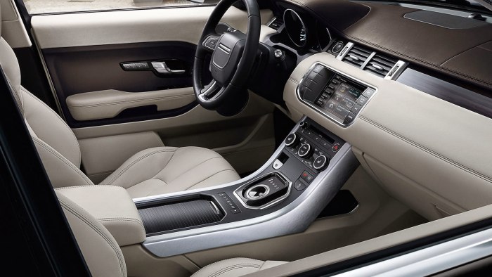 Range Rover Evoque 2012 салон