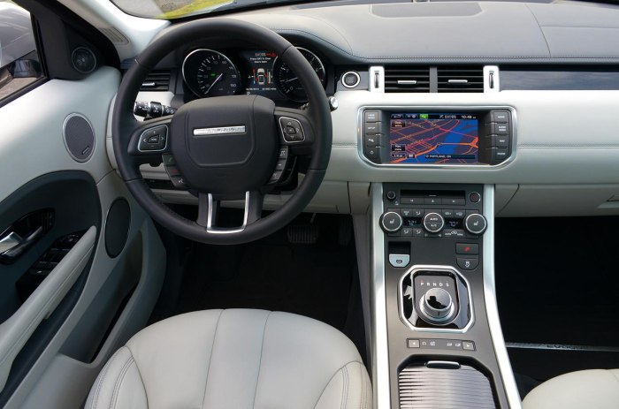 Range Rover Evoque 2014 Interior