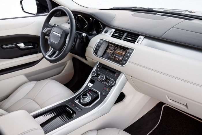 Range Rover Evoque 2020 салон белый