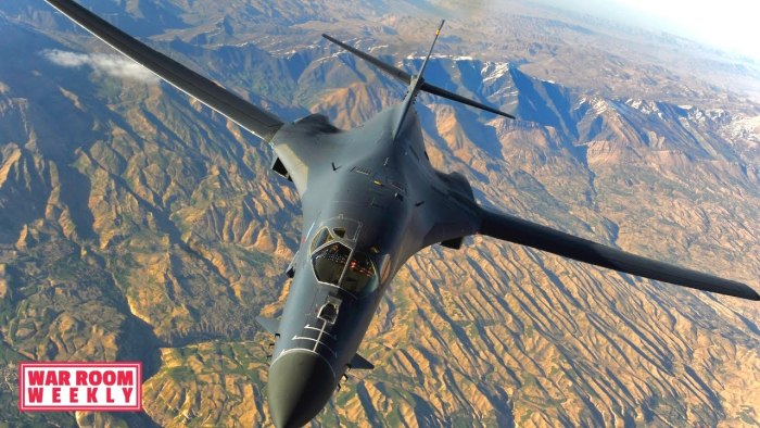 Rockwell b-1 Lancer бомбардировщик
