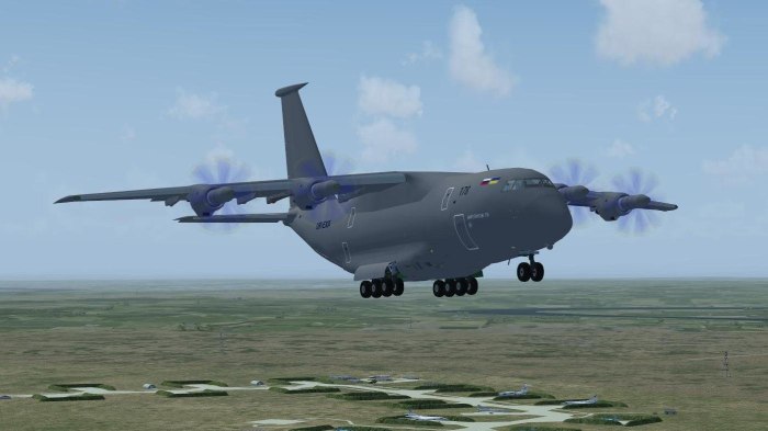 АН-70 военно-транспортный самолёт