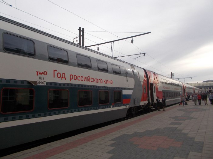 Казанский вокзал поезд 740ж