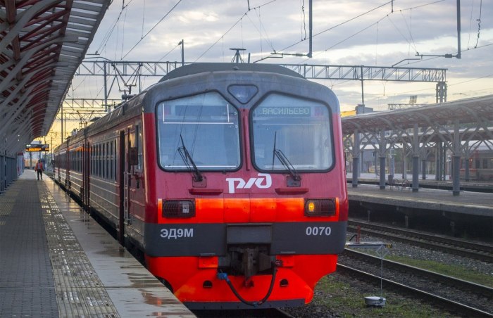 Поезд 070м Москва Липецк