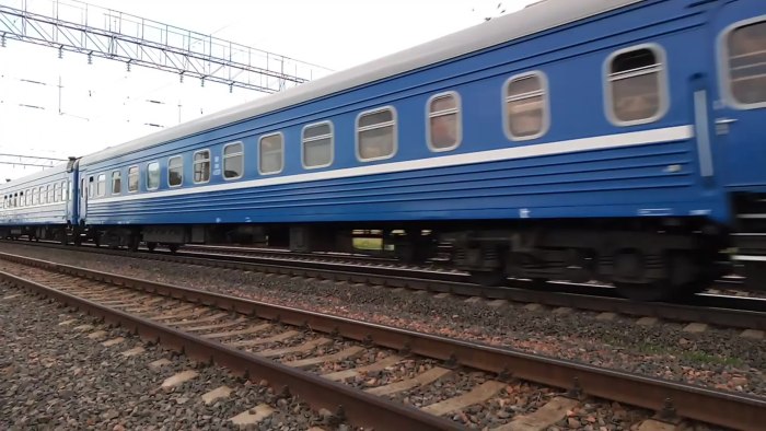 Поезд 070м Москва Липецк